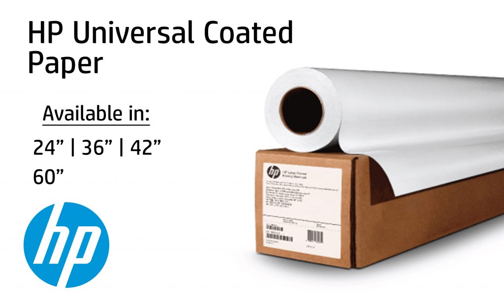 HP Universal Coated Paper 24lb Commercial Printer Repair & Printing